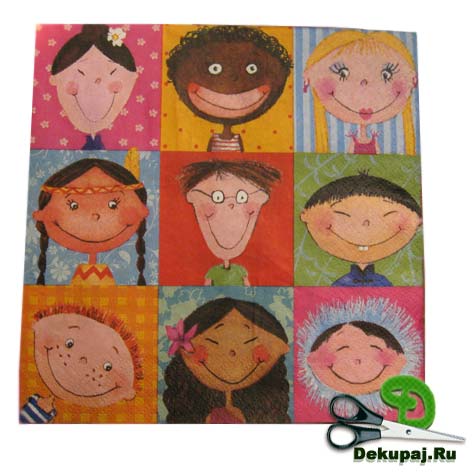 Салфетка для декупажа свечи Салфетка для декупажа